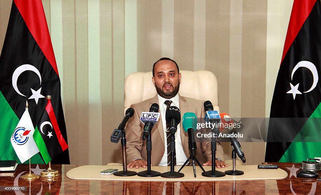 The new Libyan minister of oil Mashallah al-Zawie