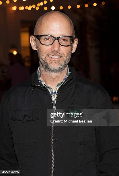 Moby attends Save Our Soil! Innovative Ways To Stop Climate Change on September 21, 2014 in Los Angeles, California.