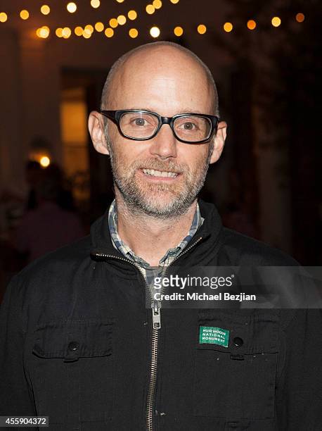 Moby attends Save Our Soil! Innovative Ways To Stop Climate Change on September 21, 2014 in Los Angeles, California.