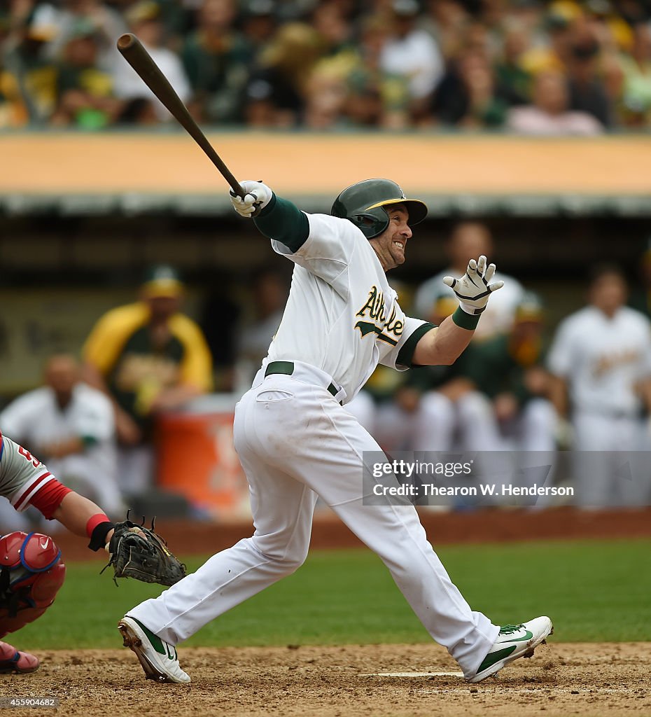 Philadelphia Phillies v Oakland Athletics