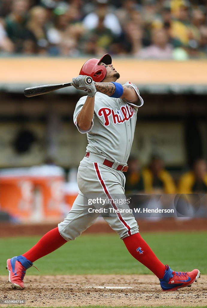 Philadelphia Phillies v Oakland Athletics