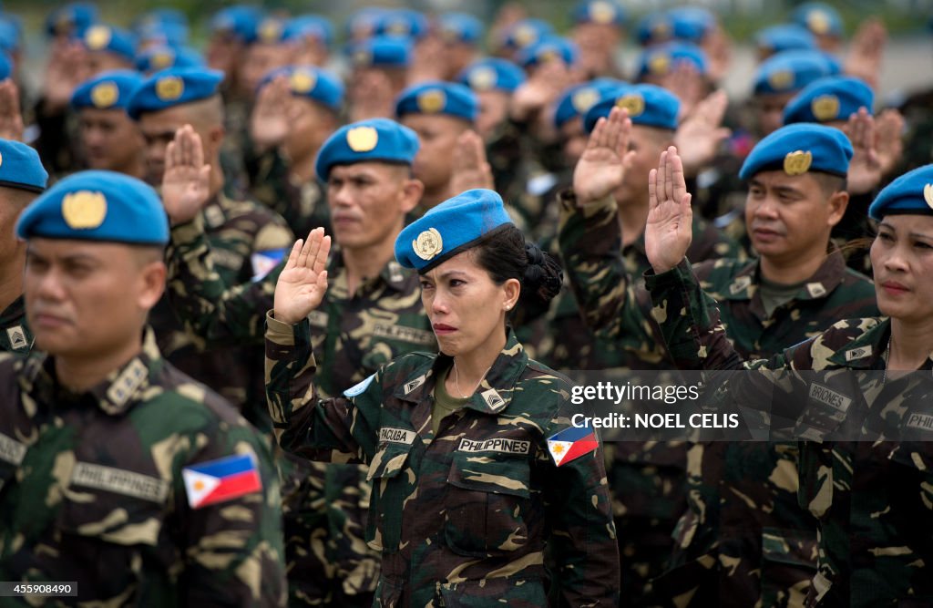 PHILIPPINES-HAITI-UN-ARMY-PEACEKEEPERS