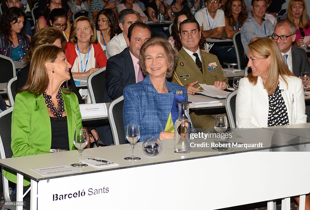 Queen Sofia of Spain Inaugurates Alzheimer Symposium in Barcelona