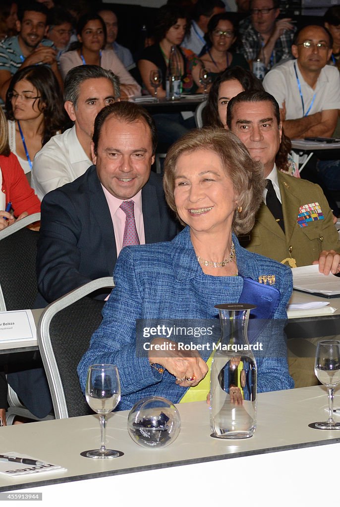 Queen Sofia of Spain Inaugurates Alzheimer Symposium in Barcelona