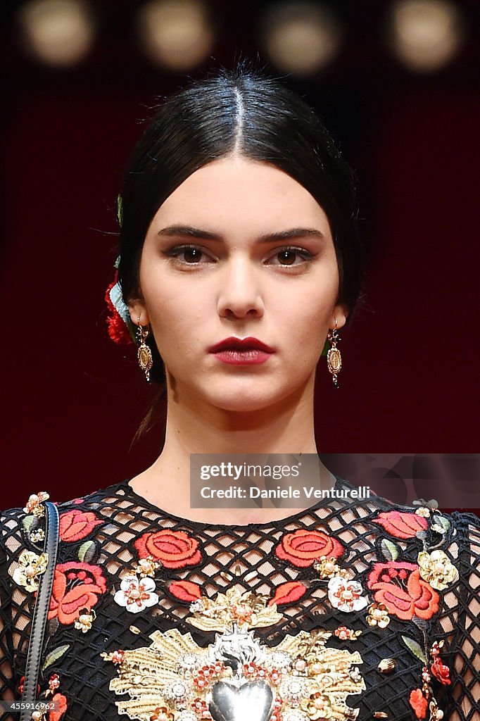 Dolce & Gabbana - Runway - Milan Fashion Week Womenswear Spring/Summer 2015