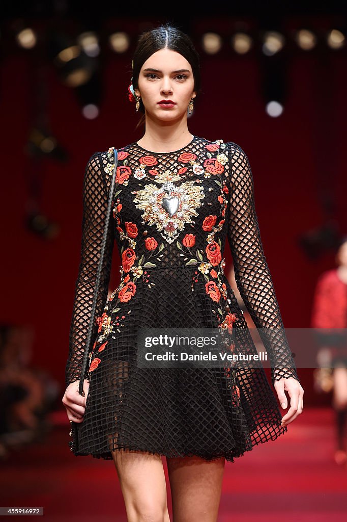 Dolce & Gabbana - Runway - Milan Fashion Week Womenswear Spring/Summer 2015