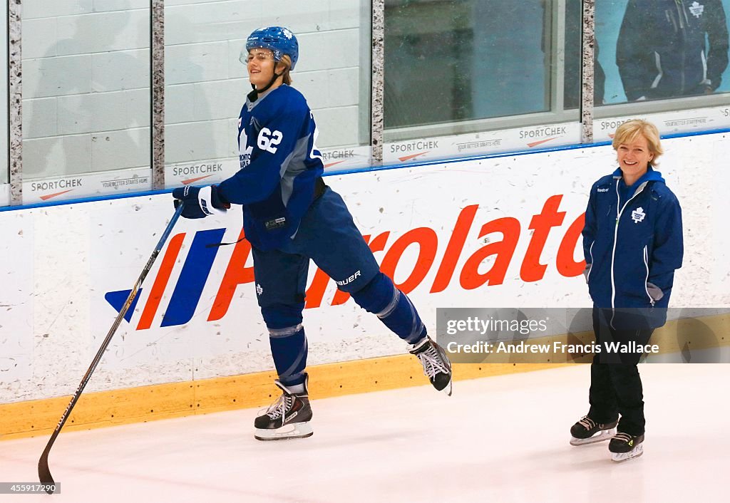Toronto Maple Leafs Practise