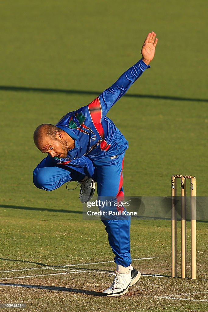 Western Australia XI v Afghanistan