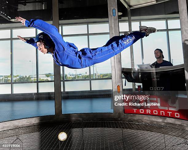 Star reporter Lauren Pelley. IFly is a relatively new indoor skydiving facility in Oakville. The custom build facility has a 45 foot high vertical...