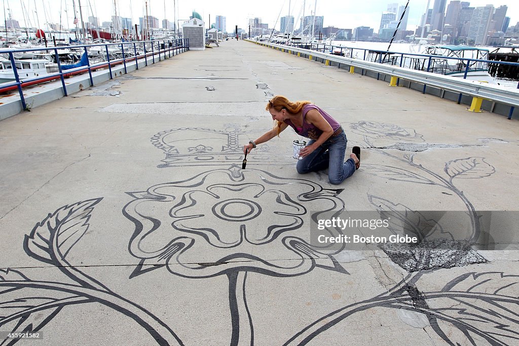 Artist's Tattoo Project Will Cover Pier