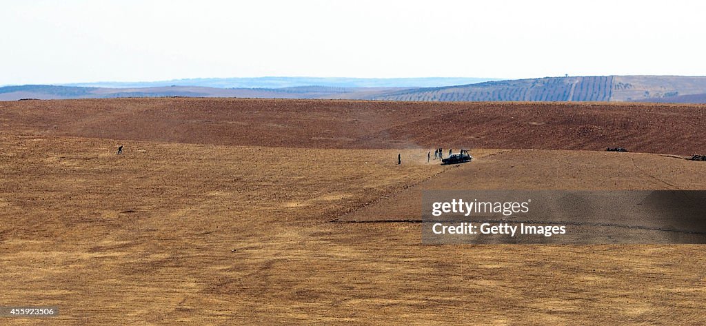 Syrian Kurds Fleeing The Islamic State Militants Cross Into Turkey