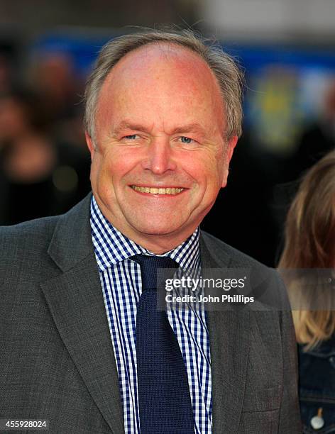 Clive Anderson attends the World Premiere of "What We Did On Our Holiday" at Odeon West End on September 22, 2014 in London, England.