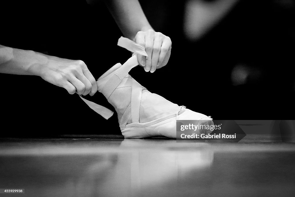 Paloma Herrera Rehearses Ballet Giselle in Buenos Aires