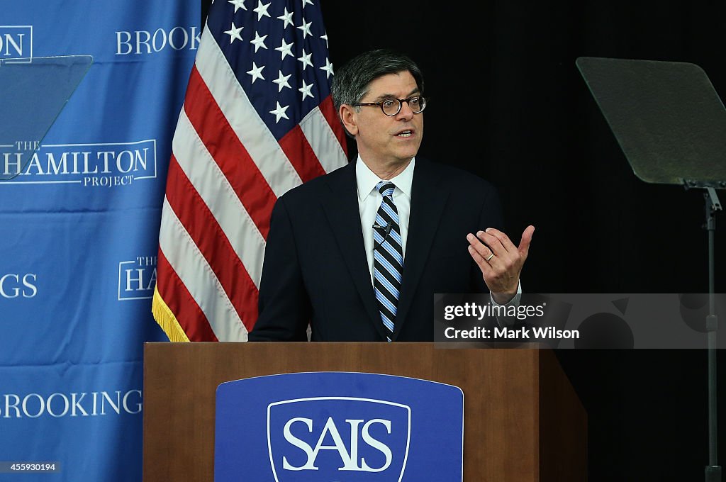 Jacob Lew Address Forum On Economic Costs Of Climate Change