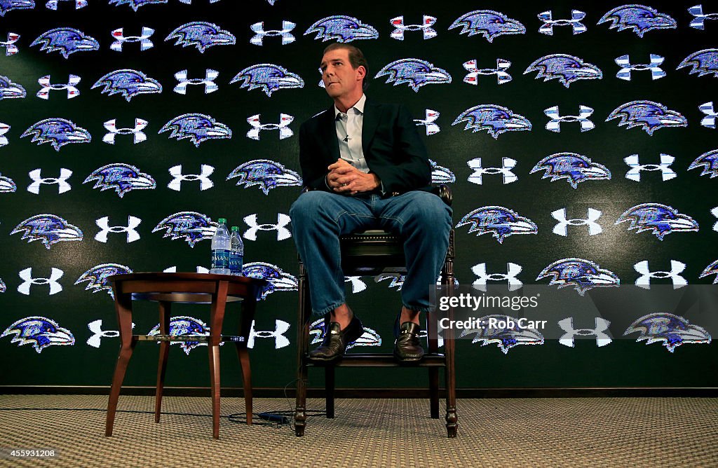 Baltimore Ravens Owner Steve Bisciotti Press Conference