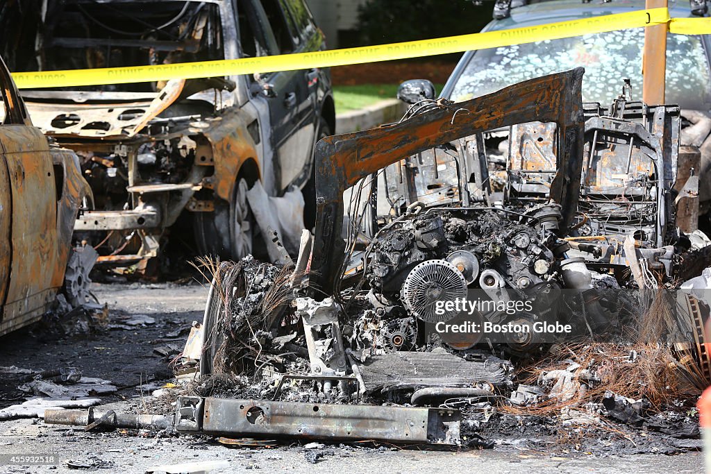 Fire Destroys Cars At Sudbury Dealership