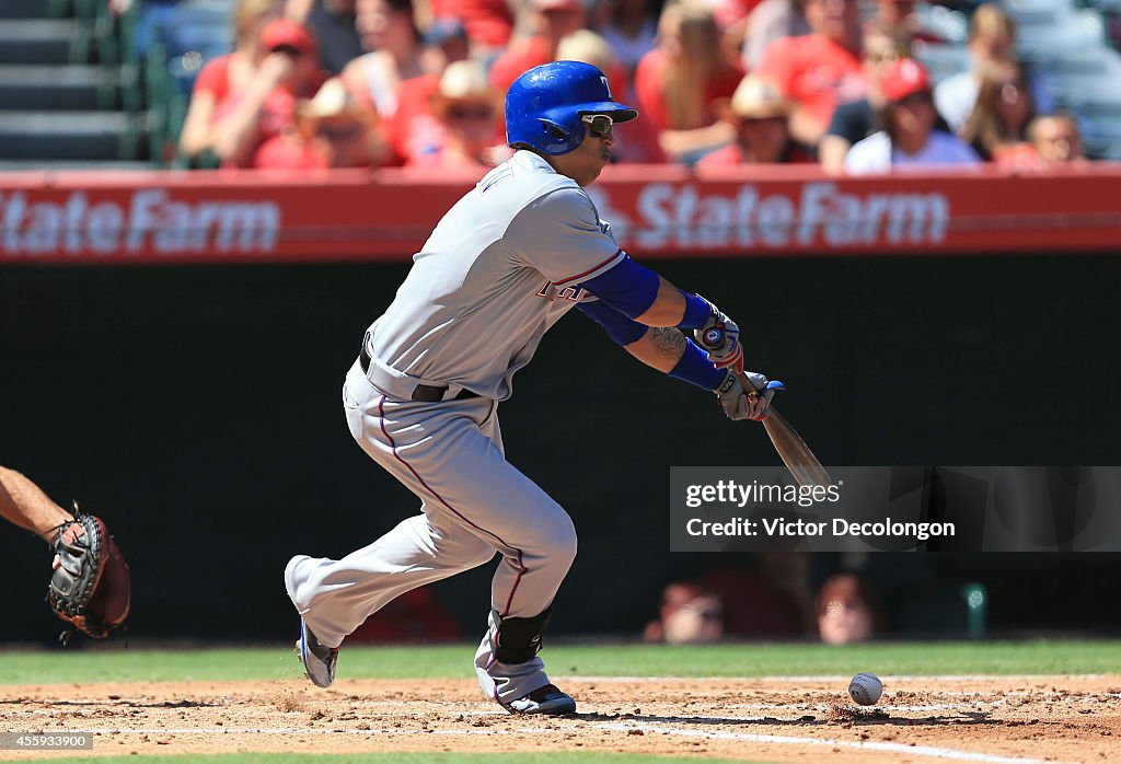 Texas Rangers v Los Angeles Angels of Anaheim