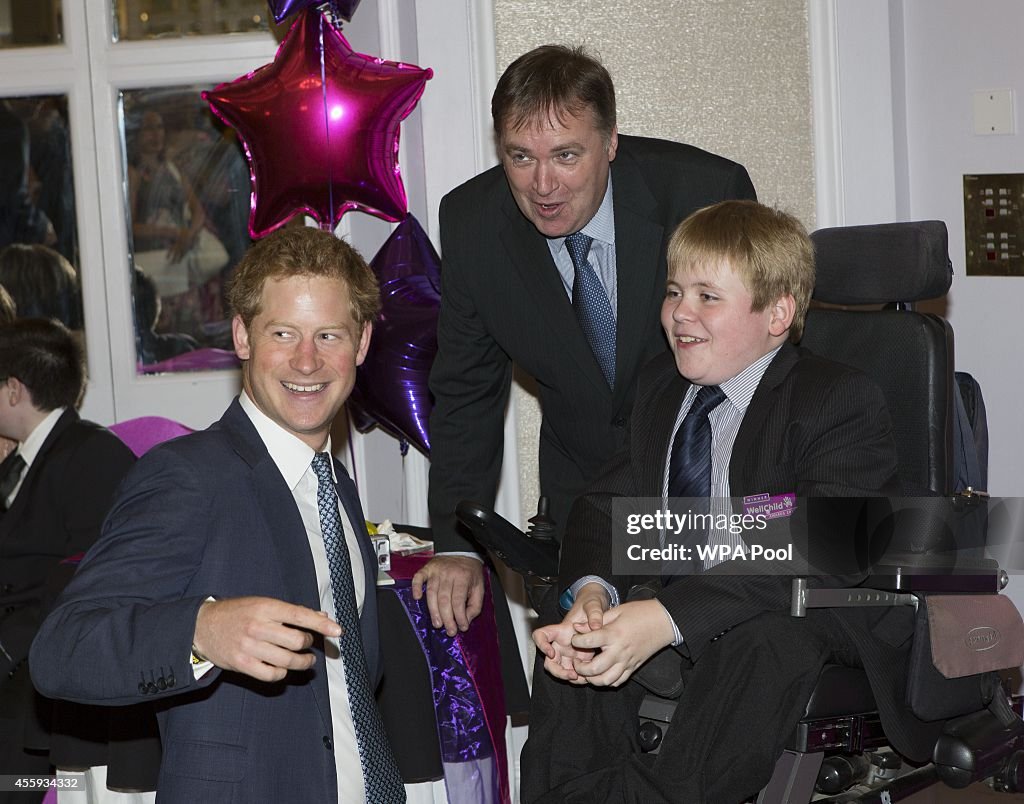 Prince Harry Attends The WellChild Awards