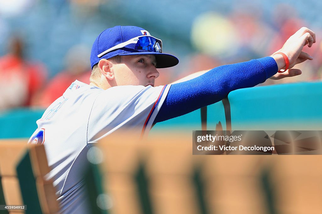 Texas Rangers v Los Angeles Angels of Anaheim