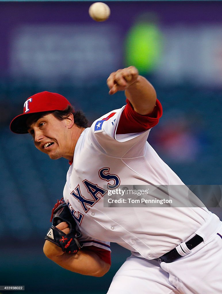 Houston Astros v Texas Rangers