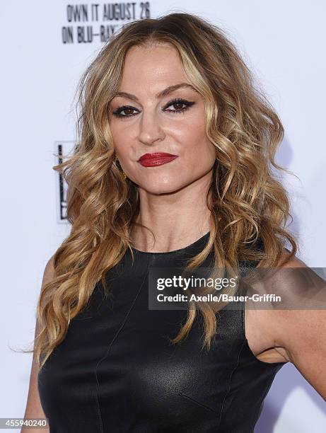 Actress Drea de Matteo arrives at FX's 'Sons Of Anarchy' premiere at TCL Chinese Theatre on September 6, 2014 in Hollywood, California.