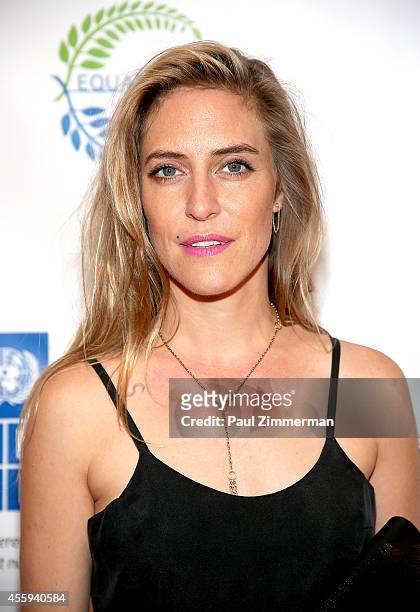 Singer Feist attends The United Nations 2014 Equator Prize Gala at Avery Fisher Hall, Lincoln Center on September 22, 2014 in New York City.