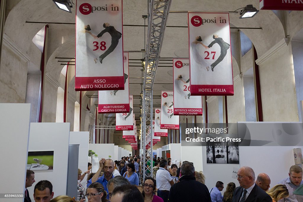 Third edition of "Sposi In" held in Stupinigi, the expo for...