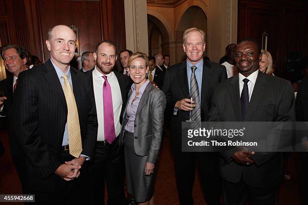 Guests attend the 30th Annual Awards Gala hosted by The Africa-America Institute at Gotham Hall on September 22, 2014 in New York City.