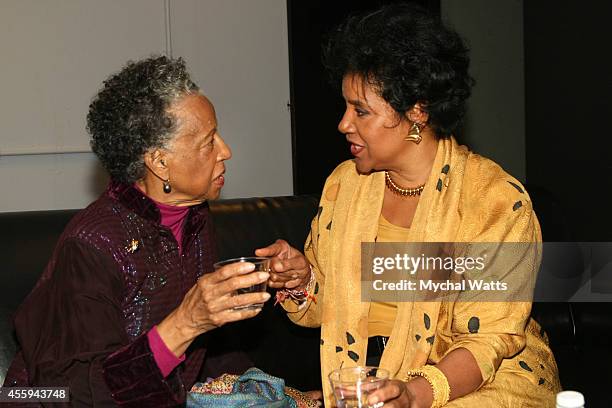 Actress/Dancer Billie Allen and Actress Phylicia Rashad at The League Of Profesional Theatre Women Presents: Billie Allen And Phylicia Rashad at The...