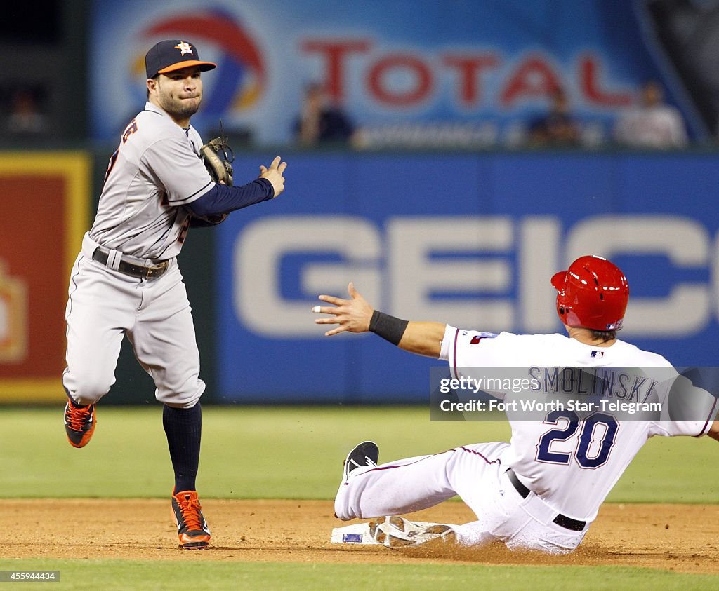 Houston Astros at Texas Rangers