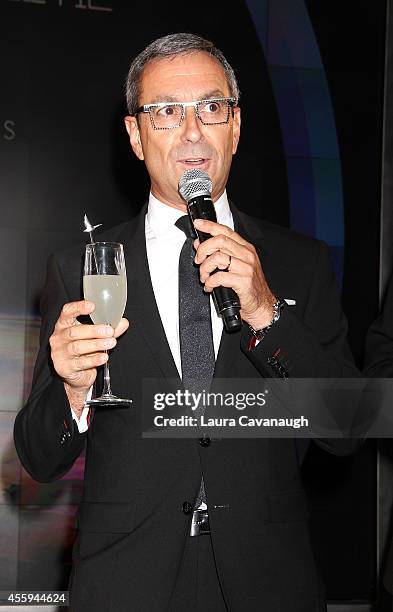 Francois Thibault attends the Global Launch Of Grey Goose Virgin Atlantic at the American Museum of Natural History on September 22, 2014 in New York...