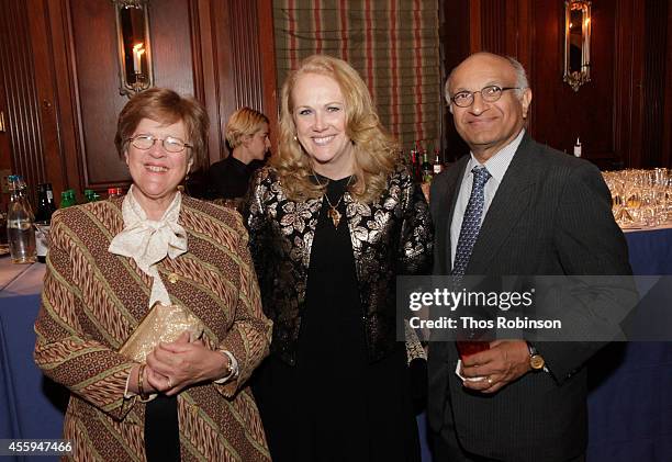 Pamela Darwin and President and Founder of Structured Credit International Corp. Mahesh Kotecha attend the 30th Annual Awards Gala hosted by The...