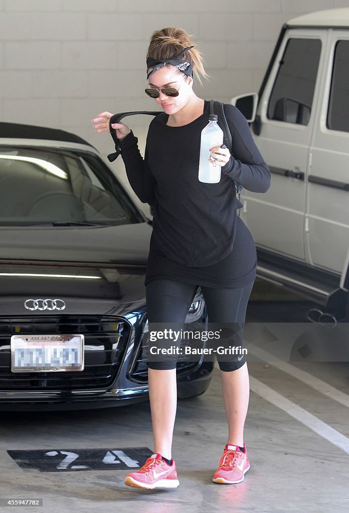 Celebrity Sightings In Los Angeles - September 22, 2014