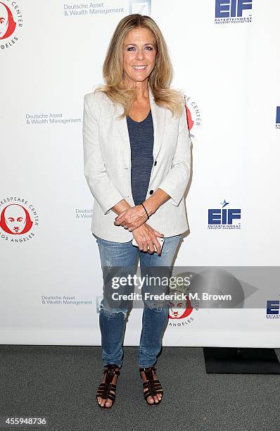 Actress Rita Wilson attends the 24th Annual Simply Shakespeare at the Freud Playhouse, UCLA on September 22, 2014 in Westwood, California.