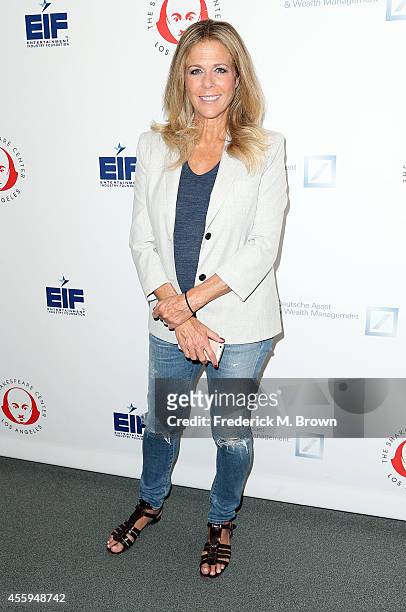 Actress Rita Wilson attends the 24th Annual Simply Shakespeare at the Freud Playhouse, UCLA on September 22, 2014 in Westwood, California.