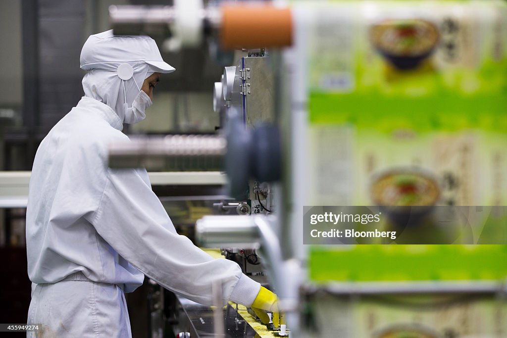 Production Of Noodles, Dumplings And Cakes At An iCOOP Korea Facility