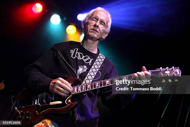 Musician Robby Krieger performs at the 7th annual Scott Medlock-Robby Krieger Invitational & All-Star Concert benefiting St. Jude held at Moorpark...