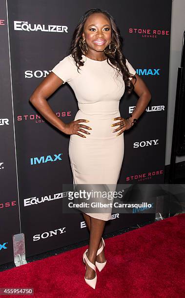 Actress Naturi Naughton attends "The Equalizer" New York Screening at AMC Lincoln Square Theater on September 22, 2014 in New York City.
