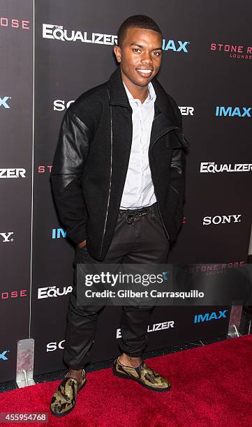 Actor Marc John Jefferies attends "The Equalizer" New York Screening at AMC Lincoln Square Theater on September 22, 2014 in New York City.