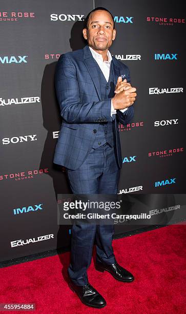 Actor Hill Harper attends "The Equalizer" New York Screening at AMC Lincoln Square Theater on September 22, 2014 in New York City.