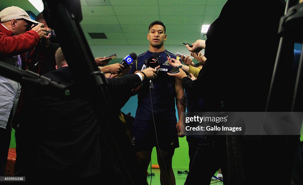 Australia Wallabies Gym Session