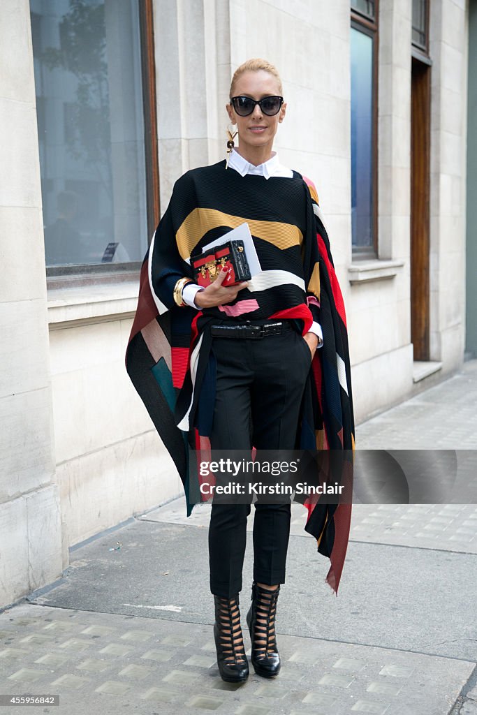 Street Style - London Collections: WOMEN SS15 - September 12 To September 16, 2014