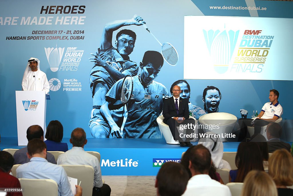 Official Launch the BWF Destination Dubai World Superseries Finals