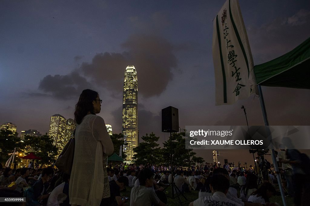 HONG KONG-CHINA-POLITICS-DEMOCRACY