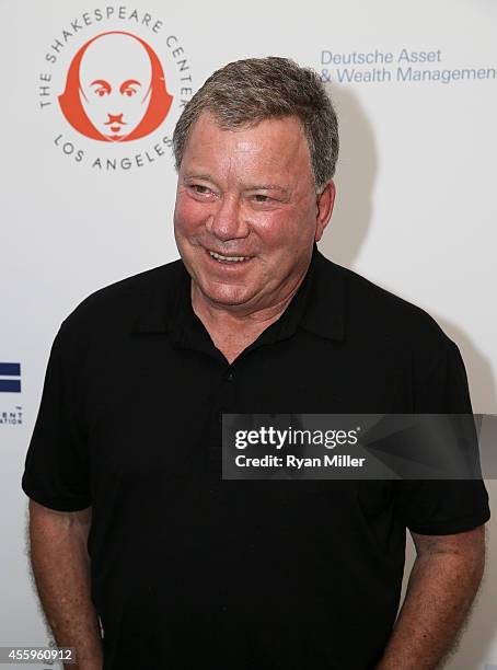 Actor William Shatner arrives for The Shakespeare Center of Los Angeles' 24th Annual Simply Shakespeare performance of "As You Like It" at the Freud...