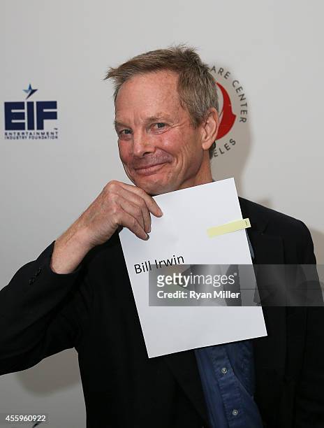 Actor Bill Irwin arrives for The Shakespeare Center of Los Angeles' 24th Annual Simply Shakespeare performance of "As You Like It" at the Freud...