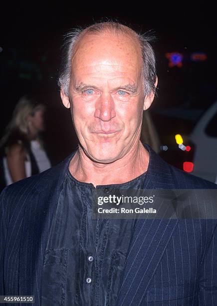 Actor Geoffrey Lewis attends "The Way of the Gun" Hollywood Premiere on August 29, 2000 at the Egyptian Theatre in Hollywood, California.