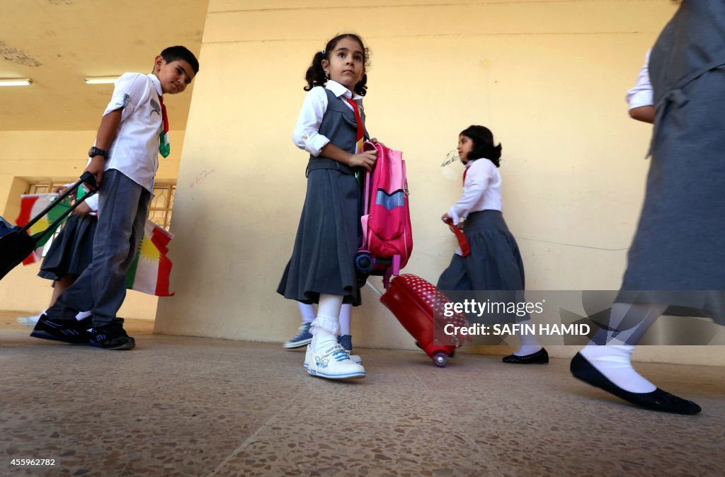 TOPSHOT-IRAQ-KURDS-EDUCATION