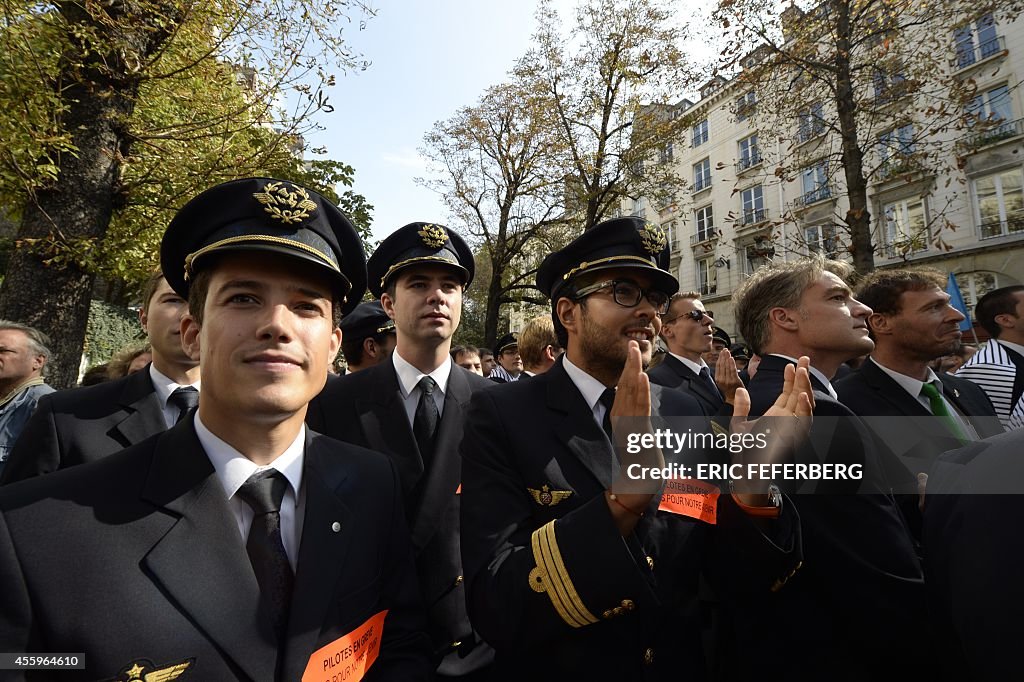 FRANCE-AVIATION-TRANSPORT-STRIKE-AIRFRANCE