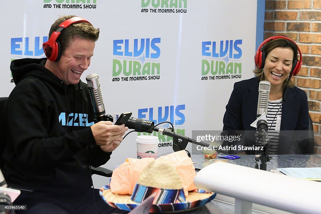 Billy Bush And Kit Hoover Visit "The Elvis Duran Z100 Morning Show"